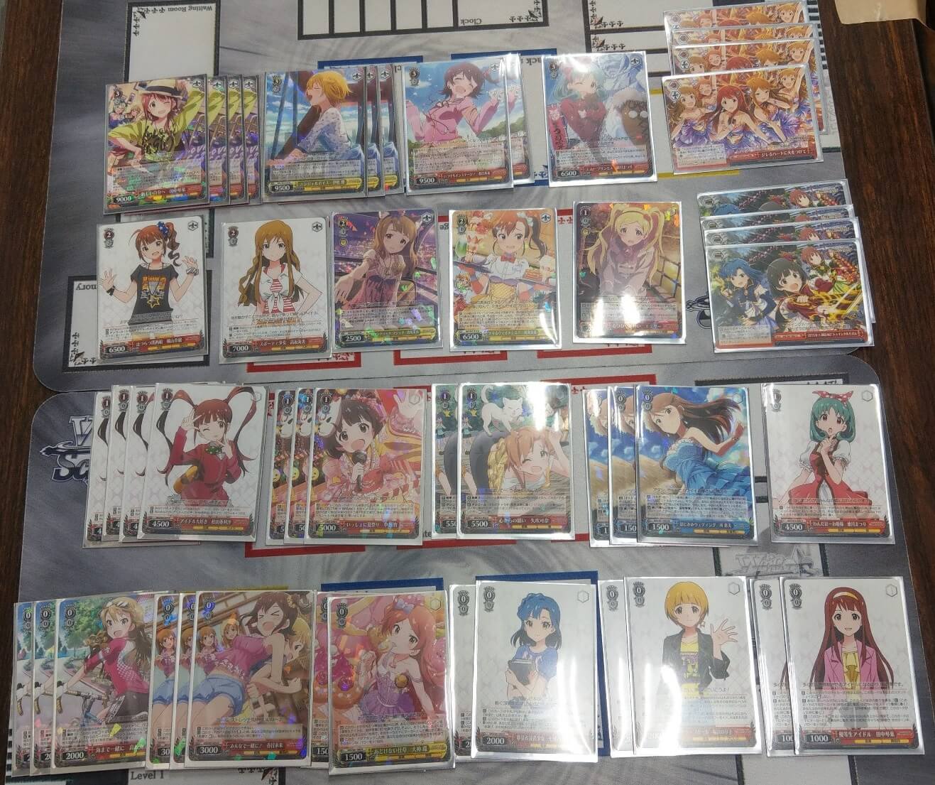 アイマス アイドルマスター ミリオン ミリオンライブ ミリシタ ヴァイス ヴァイスシュヴァルツ デッキ